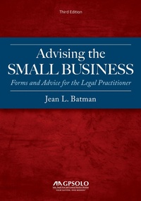 Abbildung von: Advising the Small Business - American Bar Association