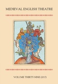Cover: Medieval English Theatre 39 - De Gruyter