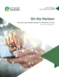 Cover: future of post-secondary education in an information rich world - Emerald Publishing Limited