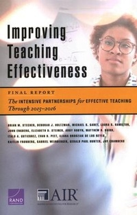 Enlarge image Cover: Improving Teaching Effectiveness - RAND