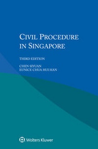 Abbildung von: Civil Procedure in Singapore - Kluwer Law International