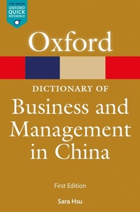 Enlarge image Cover: A Dictionary of Business and Management in China - OUP eBook