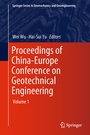Cover: Proceedings of China-Europe Conference on Geotechnical Engineering - Springer