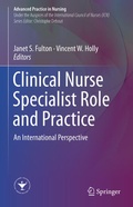 Cover: Clinical Nurse Specialist Role and Practice - Springer