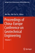 Cover: Proceedings of China-Europe Conference on Geotechnical Engineering - Springer