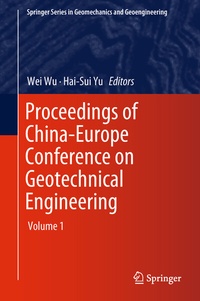 Abbildung von: Proceedings of China-Europe Conference on Geotechnical Engineering - Springer