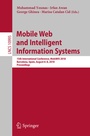 Cover: Mobile Web and Intelligent Information Systems - Springer