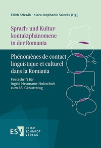 Abbildung von: Sprach- und Kulturkontaktphänomene in der Romania - Phénomènes de contact linguistique et culturel dans la Romania - Erich Schmidt Verlag