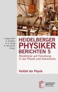 Cover: Heidelberger Physiker berichten / Vielfalt der Physik - heiBOOKS