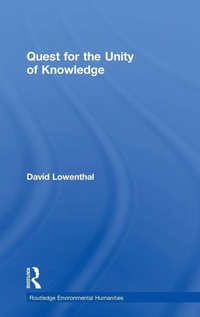 Enlarge image Cover: Quest for the Unity of Knowledge - Routledge