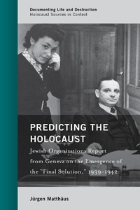 Enlarge image Cover: Predicting the Holocaust - Rowman & Littlefield Publishers