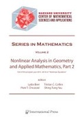 Cover: Nonlinear Analysis in Geometry and Applied Mathematics, Part 2 - International Press of Boston Inc
