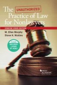 Enlarge image Cover: The Unauthorized Practice of Law, An Interactive Course, Concise Video Edition - West Academic Press