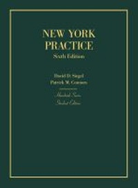 Abbildung von: New York Practice, Student Edition - West Academic Press
