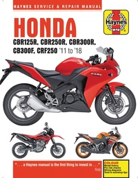Abbildung von: Honda CBR125R, CBR250R, CBR300R, CB300F & CRF250 (11-18) - J H Haynes & Co Ltd