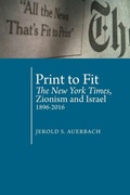 Cover: Print to Fit - Academic Studies Press