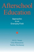 Cover: Afterschool Education - Harvard Education Press
