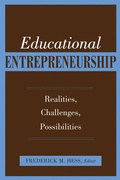 Cover: Educational Entrepreneurship - Harvard Education Press