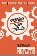 Cover: Reinventing Higher Education - Harvard Education Press