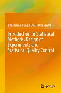 Enlarge image Cover: Introduction to Statistical Methods, Design of Experiments and Statistical Quality Control - Springer