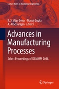 Cover: Advances in Manufacturing Processes - Springer