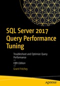 Cover: SQL Server 2017 Query Performance Tuning - Apress