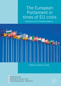 Cover: The European Parliament in Times of EU Crisis - Palgrave Macmillan