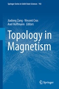 Cover: Topology in Magnetism - Springer