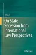 Cover: On State Secession from International Law Perspectives - Springer