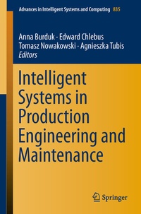 Enlarge image Cover: Intelligent Systems in Production Engineering and Maintenance - Springer