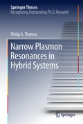 Cover: Narrow Plasmon Resonances in Hybrid Systems - Springer