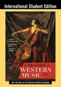 Cover: A History of Western Music - WW Norton & Co