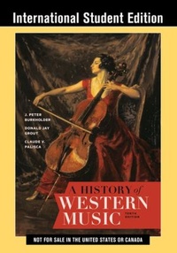 Abbildung von: A History of Western Music - WW Norton & Co