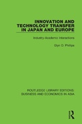 Cover: Innovation and Technology Transfer in Japan and Europe - Routledge