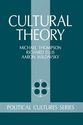 Cover: Cultural Theory - Routledge