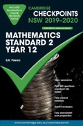 Cover: Cambridge Checkpoints NSW 2019-20 Mathematics Standard 2 and QuizMeMore - Cambridge University Press