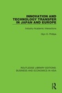Cover: Innovation and Technology Transfer in Japan and Europe - Routledge