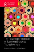 Cover: The Routledge Handbook of Teaching English to Young Learners - Routledge
