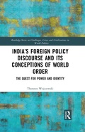 Cover: India's Foreign Policy Discourse and its Conceptions of World Order - Routledge