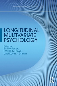 Enlarge image Cover: Longitudinal Multivariate Psychology - Routledge