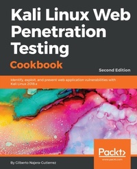 Enlarge image Cover: Kali Linux Web Penetration Testing Cookbook - Packt Publishing