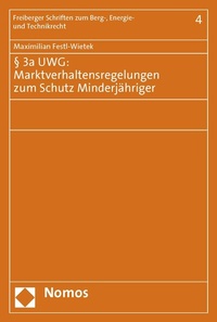 Abbildung von: § 3a UWG: Marktverhaltensregelungen zum Schutz Minderjähriger - Nomos