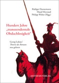 Cover: Hundert Jahre "transzendentale Obdachlosigkeit" - Aisthesis