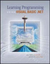 Enlarge image Cover: Overrun Edition: O/R Learn Prog Vb Net+CD/Msv60 - McGraw-Hill Inc.,US