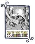 Cover: Gage the Flying Whippet Coloring Zine - Darla M Desiderio