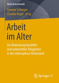 Abbildung von: Arbeit im Alter - Springer VS