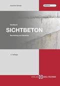 Cover: Handbuch Sichtbeton - Rainer B&uuml;chel