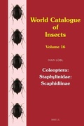 Cover: Coleoptera: Staphylinidae: Scaphidiinae - Brill