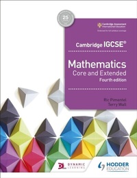 Enlarge image Cover: Cambridge IGCSE Mathematics Core and Extended 4th edition - Hodder Education