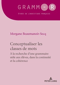 Abbildung von: Conceptualiser les classes de mots - Peter Lang Verlag